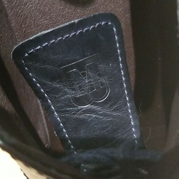 Bruno Magli Dixon Leather Blue Cap Toe Shoes Men's size 13 - Picture 6 of 8